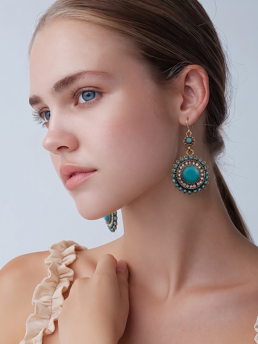 Vintage Style Bohemian Dangle Earrings Fish Hook New